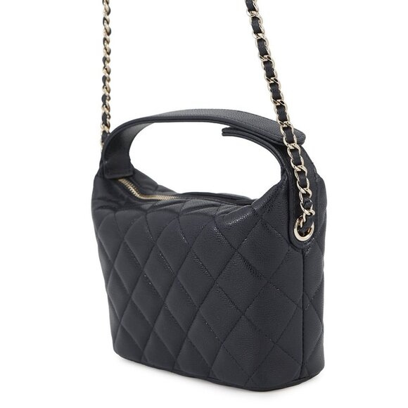 CHANEL Hobo ChainShoulder Calfskin Navy AP4386 - Picture 2 of 13